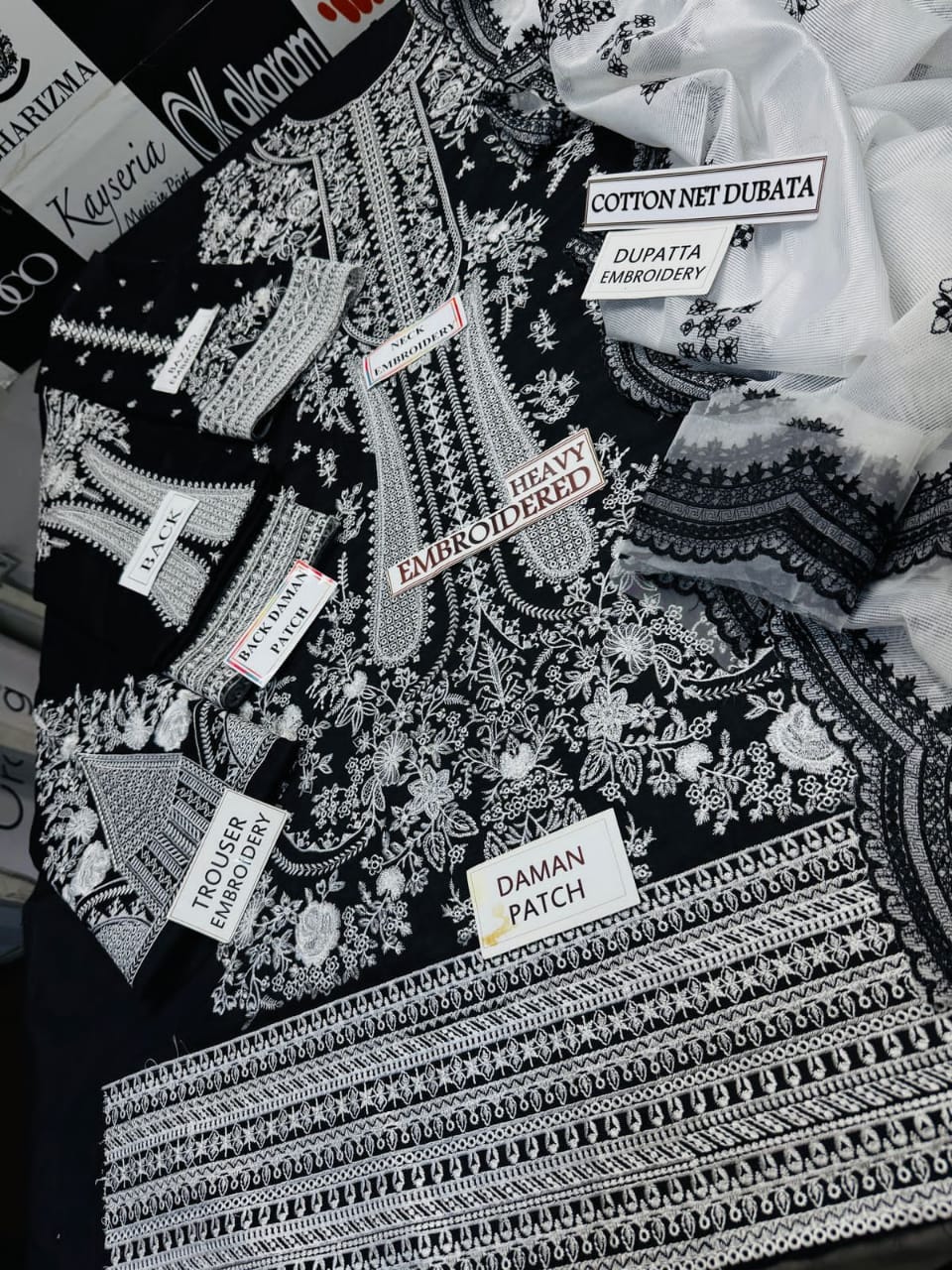 Fabric Lawn. Zara Shah Jahn - Image 4