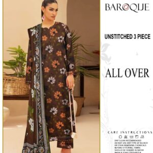 Summer Arrival BAROQUE Digital Printed LAWN 3pc