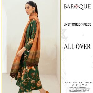 Summer Arrival BAROQUE Digital Printed LAWN 3pc