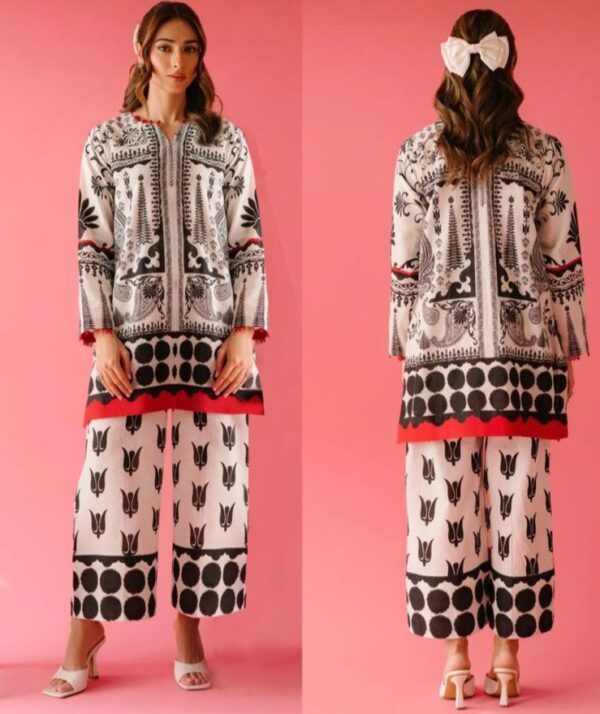 ❤️✨ New Printed Arrival | 2Pc Stitched Co-Ord Set ✨❤️ - Image 3