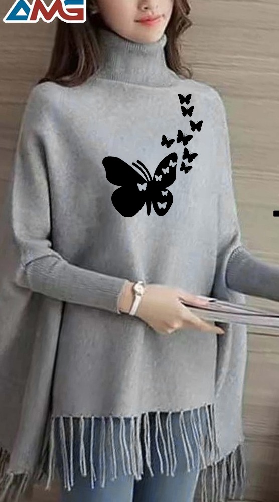 ❄️ Winter Collection 2025 – Front Open Cape Shawl for Women ❄️ - Image 2