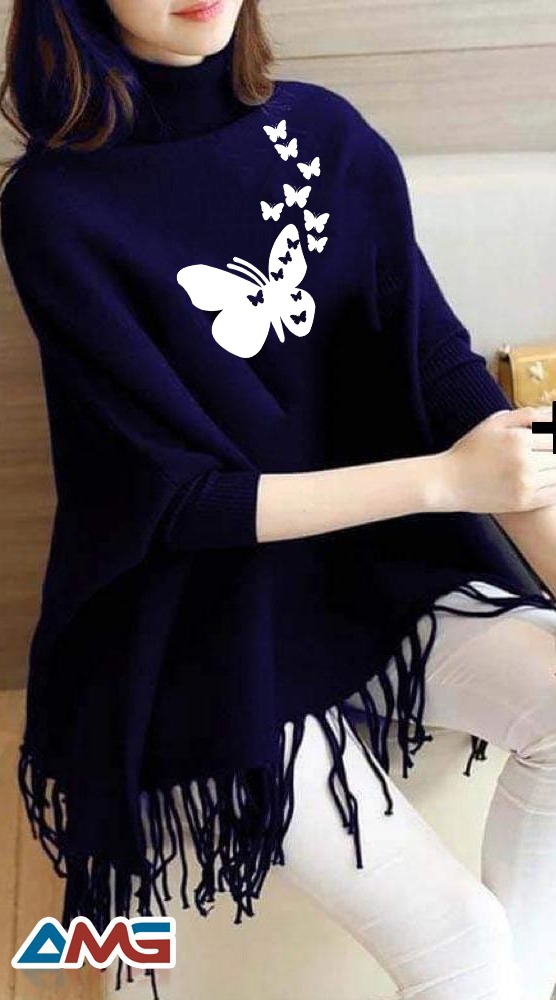 ❄️ Winter Collection 2025 – Front Open Cape Shawl for Women ❄️ - Image 5