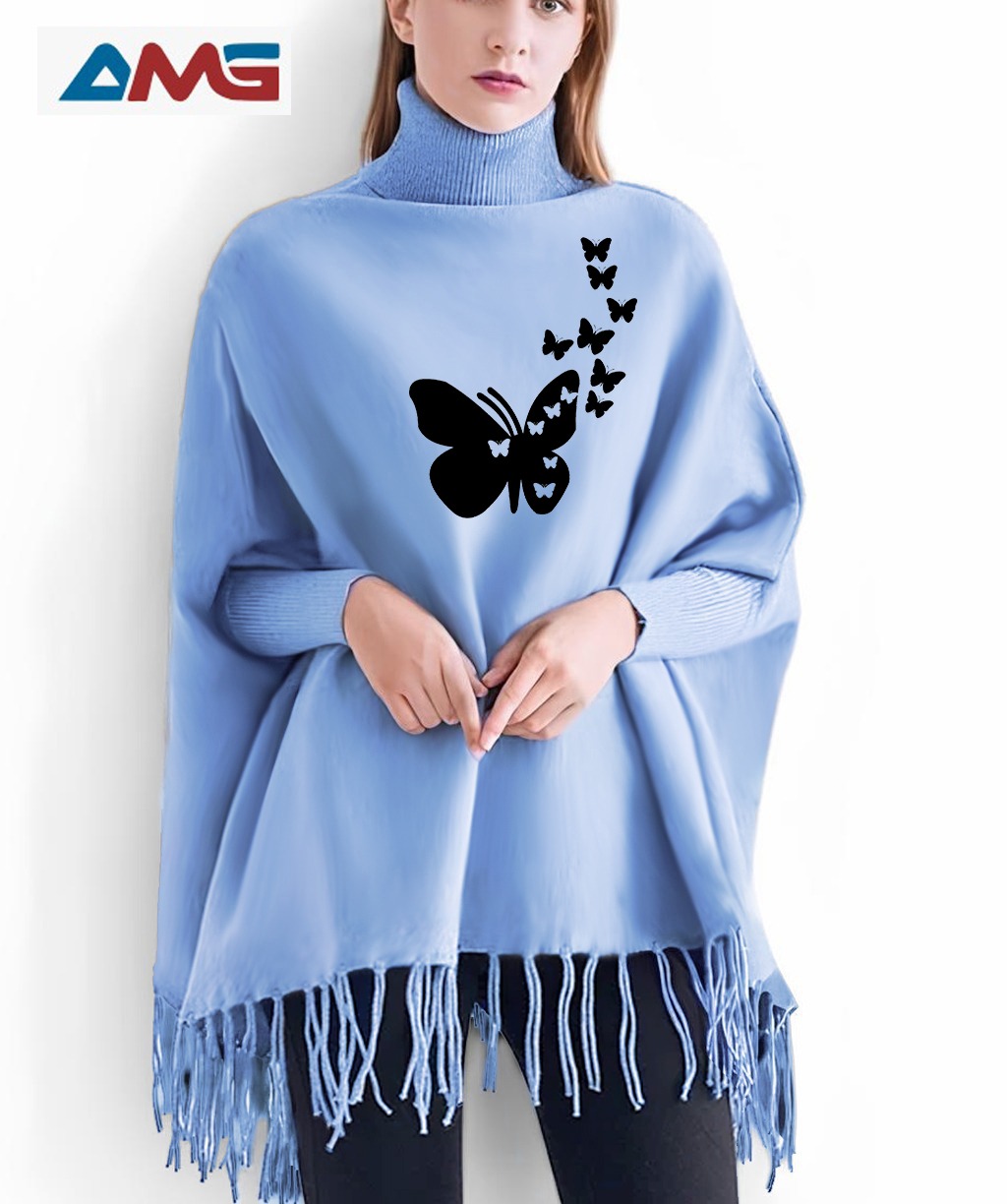 ❄️ Winter Collection 2025 – Front Open Cape Shawl for Women ❄️ - Image 6