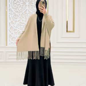 ❄️ Winter Collection 2025 – Women’s Front-Open Cape Shawl ❄️