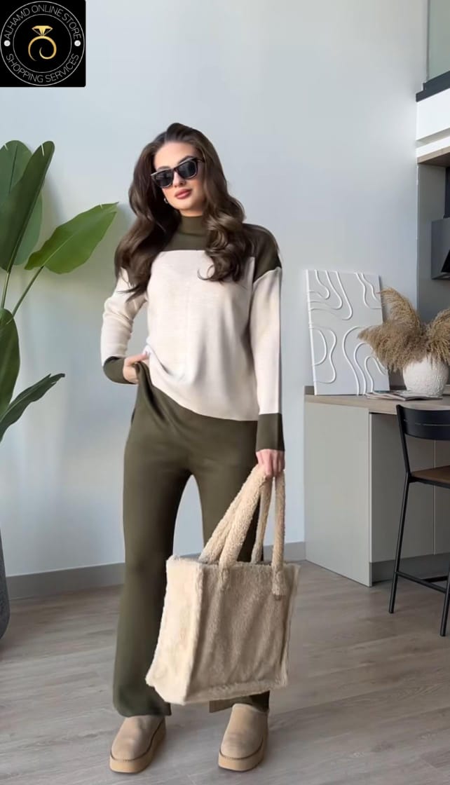 π₯ Panel Fleece Tracksuit β Premium Winter Wear (Available in 3 Colors) - Image 2